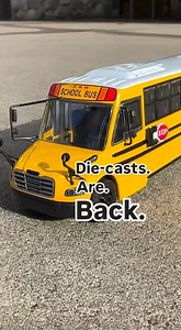102K views · 1.6K reactions | Big news (or should we say “little”)! Die-cast models are back in stock just in time for the holidays! These mini C2s make the perfect gift for bus enthusiasts of all ages.  Grab yours today before they’re gone again: https://bit.ly/4gvGlm9 | Thomas Built Buses | Facebook