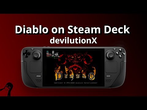 Diablo + Hellfire on Steam Deck with devilutionX (GUIDE)