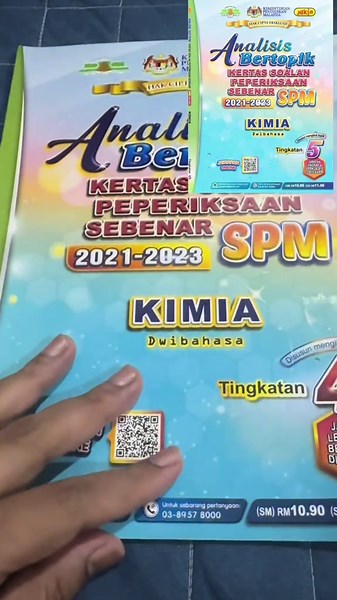 Ulasan Buku Kimia SPM: Soalan Past Tahun 2021-2023