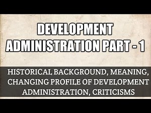 LECTURE 41 | DEVELOPMENT DYNAMICS PART 1