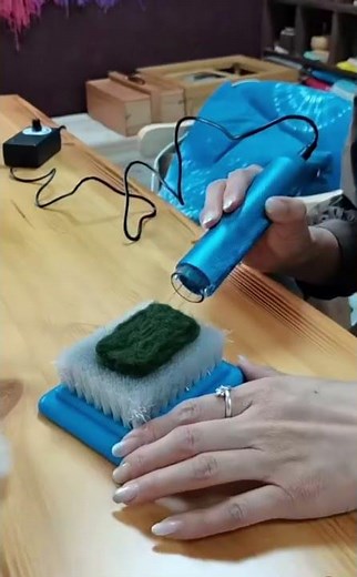 Electric Needle felting machine Experience the Joy of Needle Felting with Our Quality Supplies"