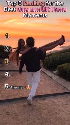 Ranking the best One Arm Lift Trend Moments 😍💯