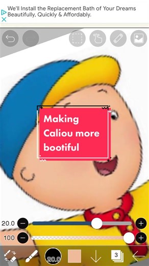 I’m remaking #caillou