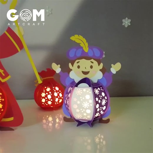 Saint Nicholas Day Lantern, St. Nicholas Lantern SVG, Catholic Saints, DIY Lantern Christmas Ornaments, Paper Cut Template for Christmas - Etsy UK