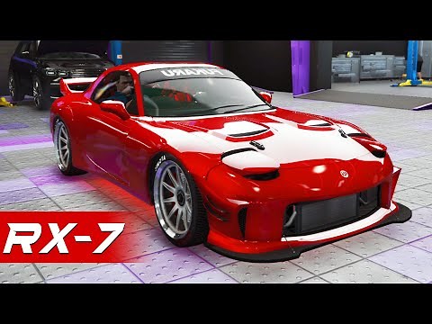 The MAZDA RX-7 in GTA Online - Los Santos Tuners Update