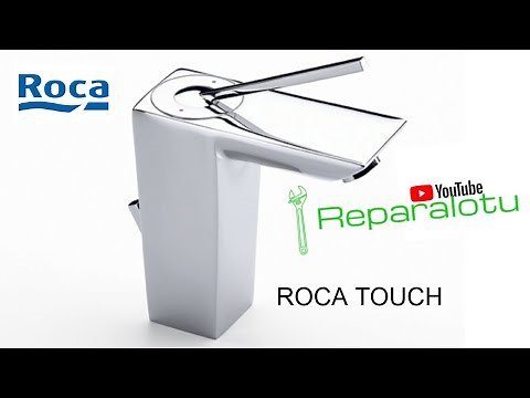 REPARACION GRIFO ROCA TOUCH. (Y cambiamos llaves de paso).