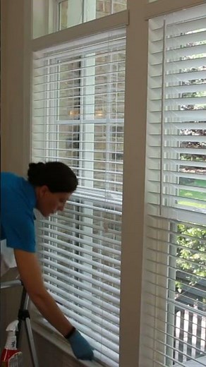 Greasy Blinds? Let's Fix Fast! #cleaningtips #cleaning