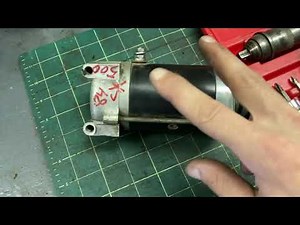 Cx500 starter rebuild + some dc motor tips