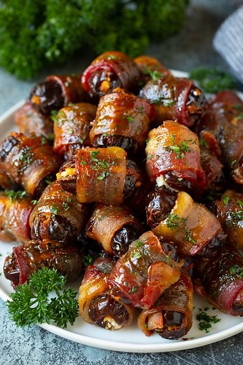 Bacon Wrapped Dates