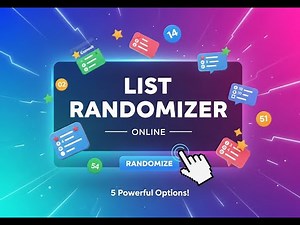 Free & Fast List Randomizer | Randomize with 5 Power Options | Free Guest Post Available