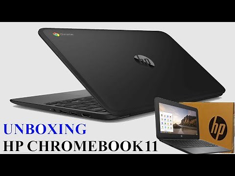 HP Chromebook 11 /11.6" /4GB /16GB Intel Celeron /Black (Refurbished) UNBOXING