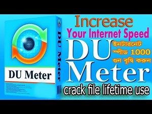 How To Use Du Meter With Lifetime || Increase Internet Speed