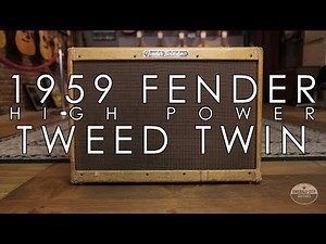 "Pick of the Day" - 1959 Fender High Powered Tweed Twin