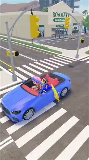 Roblox Kids Adopted by Sonic & Amy! New Mansion Adventure! #shorts