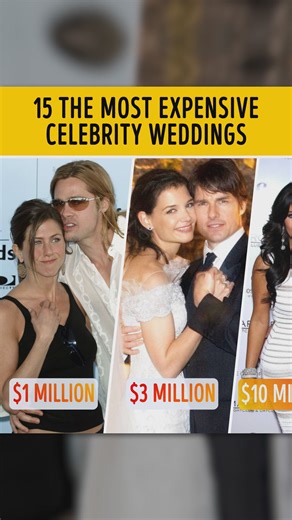 370K views · 1K reactions | 15 The Most Expensive Celebrity Weddings | You're Gorgeous | Facebook