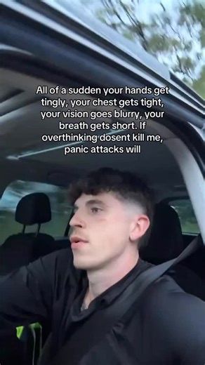when your body starts freaking out before your mind can even process what’s happening… hands tingling, chest tight, vision going blurry, breath suddenly feels impossible panic attacks are scary and sometimes it feels like they come out of nowhere like your brain just hits the alarm button and your body reacts before you can think but here’s the thing most people don’t realize — panic isn’t your body trying to hurt you it’s your body trying too hard to protect you it thinks you’re in danger even 