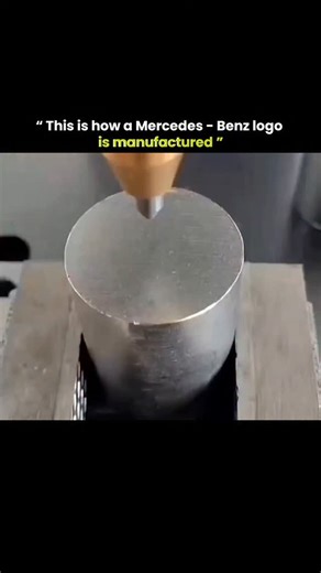 Matrix Core on Instagram: "The post features a 15-second video showcasing the step-by-step manufacturing process behind the iconic Mercedes-Benz logo, revealing how precision engineering transforms raw metal into one of the most recognizable emblems in the automotive world. The clip highlights automated machining tools shaping the three-pointed star with exact symmetry, followed by fine polishing systems that smooth every edge to a mirror-like shine. Viewers see how each stage-from cutting to fi