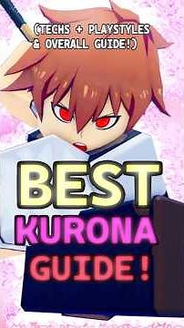 *BEST* 🦈 NEW KURONA GUIDE (TECHS + PLAY STYLE + GUIDE!) | Azure Latch #azurelatch