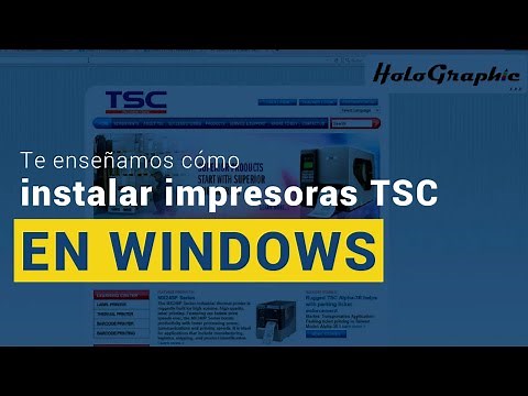 Cómo realizar la instalacion de impresoras TSC en Windows