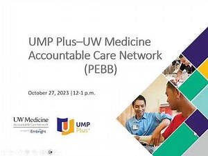 UWM ACN (PEBB) open enrollment webinar for 2024