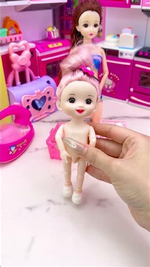 Satisfying With Unboxing Barbie House Toys, ASMR Video #shorts