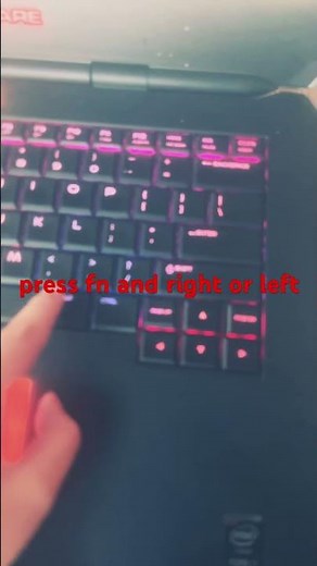 how to change light of keyboard of a alienwere laptop