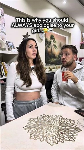 Why you should ALWAYS APOLOGIZE to your girl #couplecomedy #comedy #funnycouple #humor