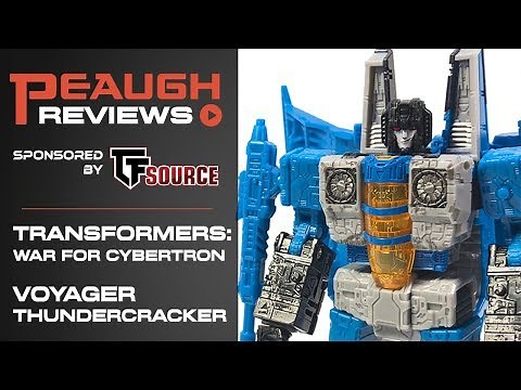 Video Review: Transformers Siege - Voyager THUNDERCRACKER