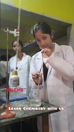 Titration 1st year chemistry // NaoH Vs oxalic acid titration // chemistry practical // PAC lab