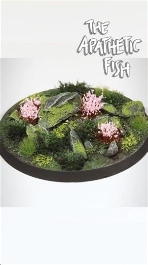 Woodland Miniature Base That Looks TOO Real #warhammer #painting #shorts