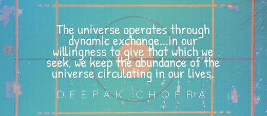 Deepak Chopra Explains The Law of Giving and Receiving - The Joy Within