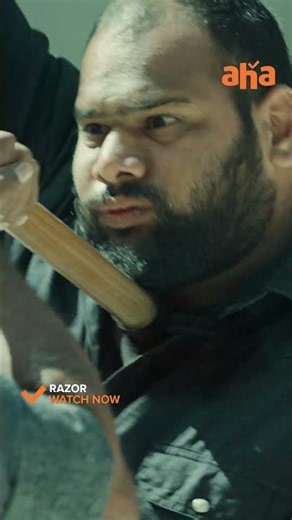 Highlight Fight Scene | Razor Movie - Watch Now On Aha | Ravi Babu | Inaya Sultana | Meena Vasu