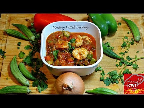 Shrimp And Okra Creole Recipe | How to make creole sauce | How to make shrimp creole