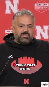 "I think we are on the precipice of a really important time, so let's get the right leadership in here" - Coach Rhule #Huskers | The HuskGuys