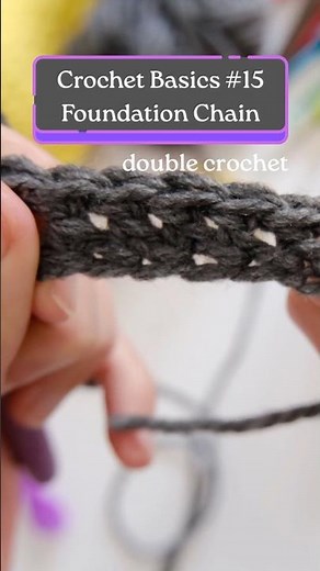 How to Foundation Double Crochet