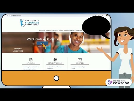 Creating a Web Grant Account For FAFSA Application