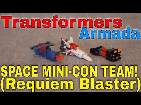 Transformers Armada Space Mini-Con Team (Requiem Blaster) - GotBot True Review NUMBER 755