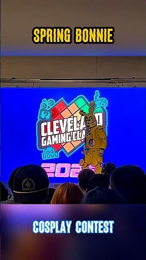 Spring Bonnie in the Cosplay Contest at the Cleveland Gaming Classic
