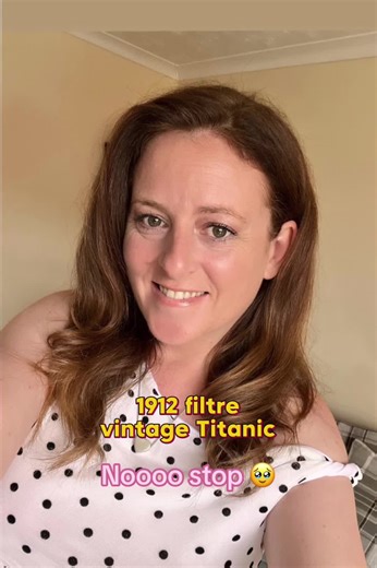 #CapCut i actually look 20 years younger but ill take it! 😂😂😂 #fyp #titanic #filterfun #katewinslet