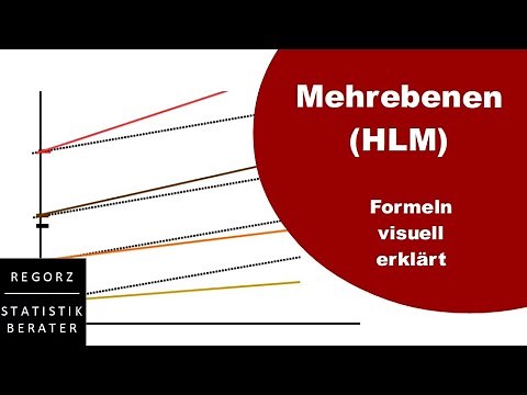 Mehrebenenanalysen (HLM) – Formeln visuell verstehen