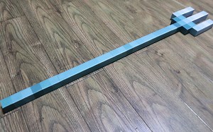 我的世界原创纸模型03：做一个大号三叉戟，长度竟有78厘米！