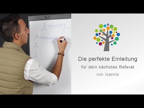 Referat halten: Die perfekte Einleitung für dein Referat! (erklärt in 10 Minuten)