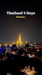 131K views · 1.8K reactions | Thailand itinerary for 5 days. BANGKOK...
