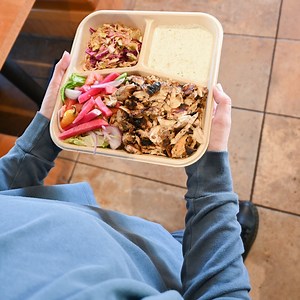 On second thought, time to enjoy that fresh air. Enjoy the sun, friends. #zankouchicken #mediterraneancuisine #oceats | Zankou Chicken