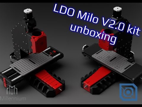 Milo/Miley V2.0 LDO Kit Prototype Kit Unboxing #millenniummachines #opensource #cncmachine