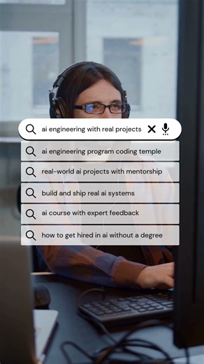 New AI Engineering Program: Build Real Projects + Get Hired