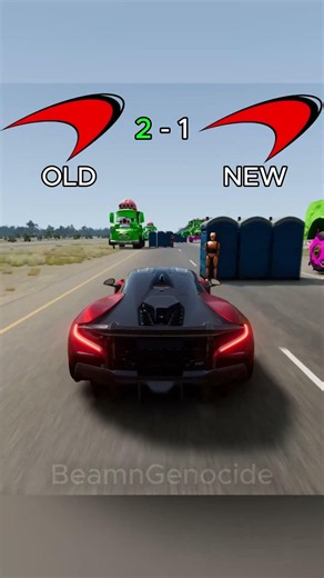 Classic McLaren F1 VS New McLaren W1: 4 DEADLY TESTS! 🛑💥 #shorts