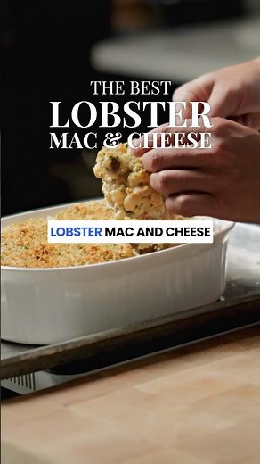 How to make the BEST lobster Mac and cheese you’ve ever had. Full recipe 👆