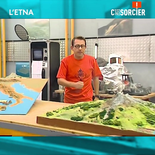 Comment l'Etna, le plus haut volcan actif d'Europe s'est-il formé ? Réponse illustrée par Jamy Gourmaud | C'est pas sorcier
