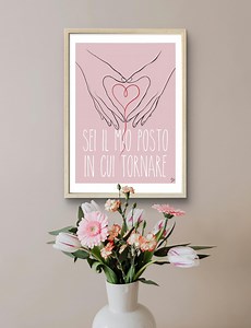 Illustration numérique originale signée des mains, illustration artistique, impression artistique, téléchargeable et imprimable - Art mural, Saint-Valentin - Etsy France